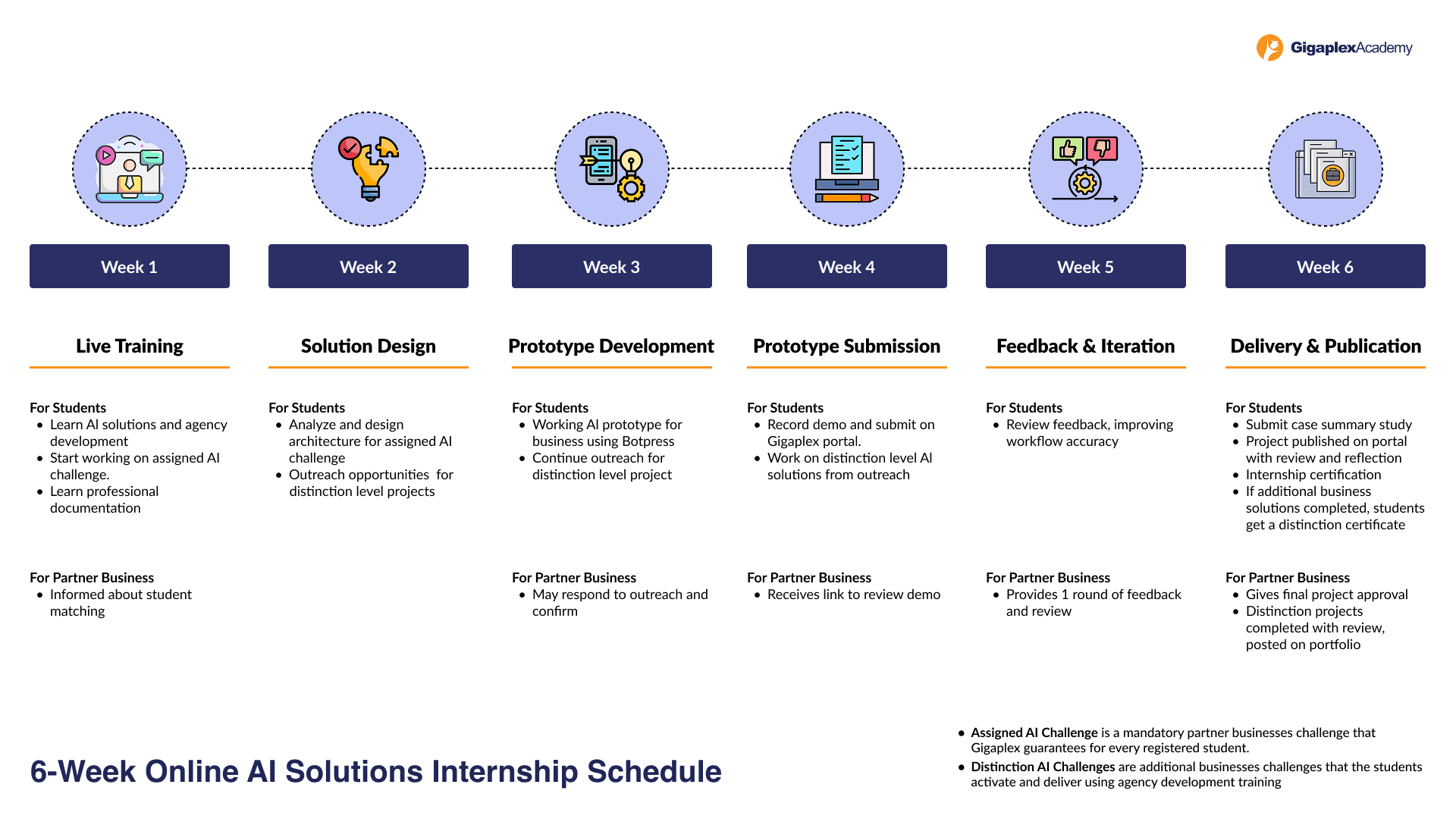 internship infographic